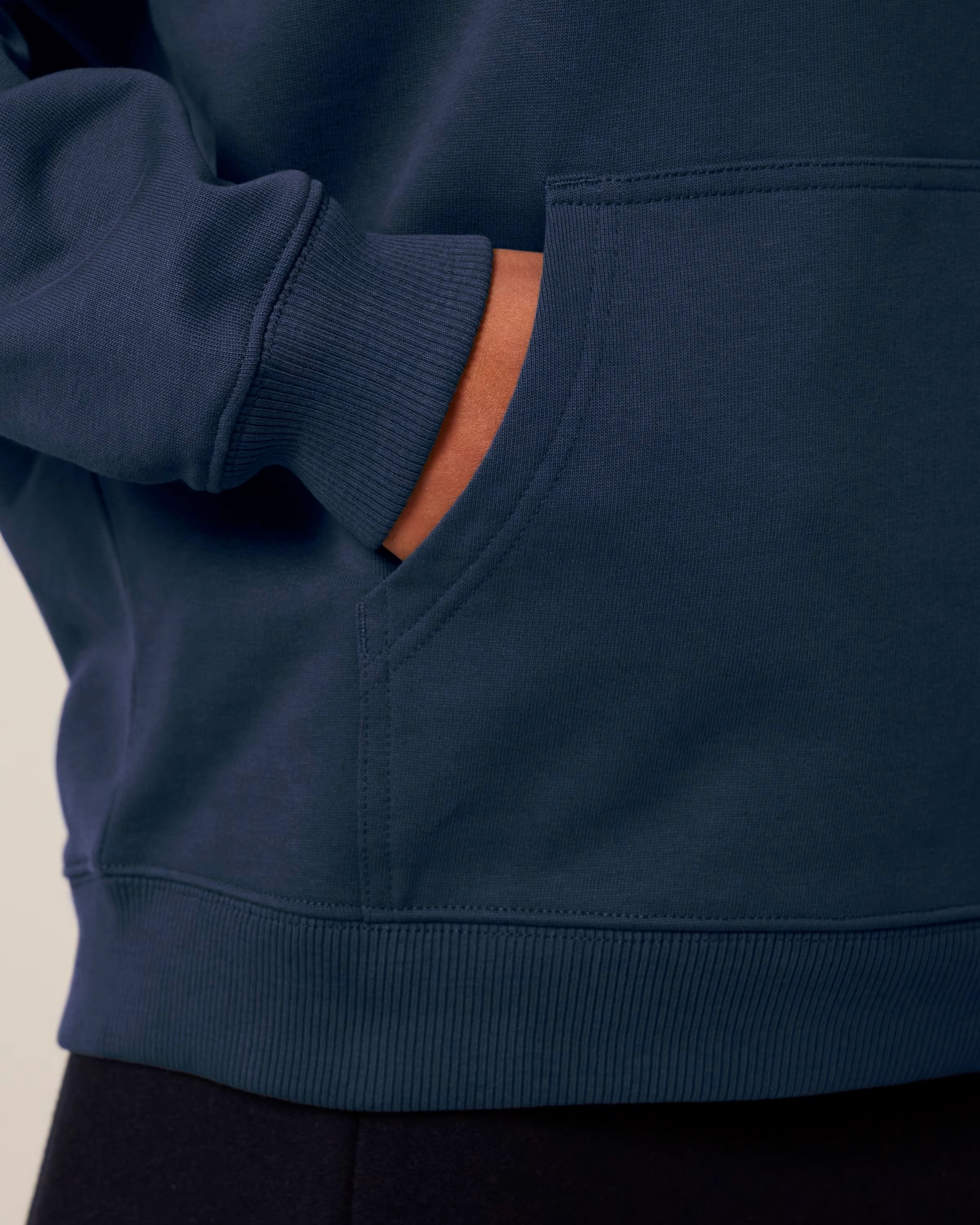 Oversize Hoodie Navy W 350 GSM