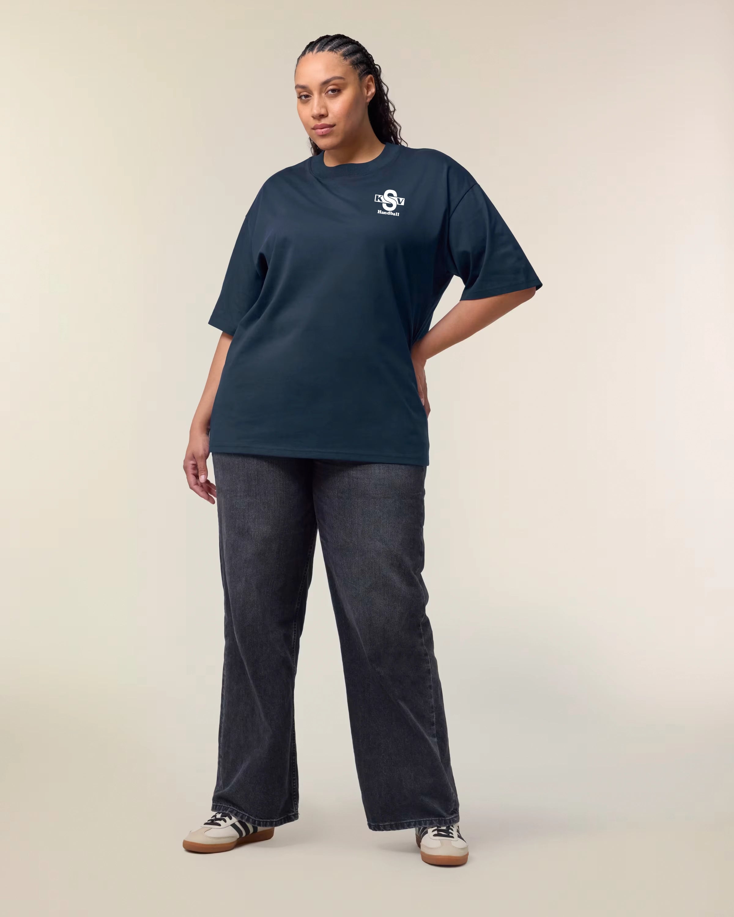 Oversized Shirt Origin Navy W 200 GSM