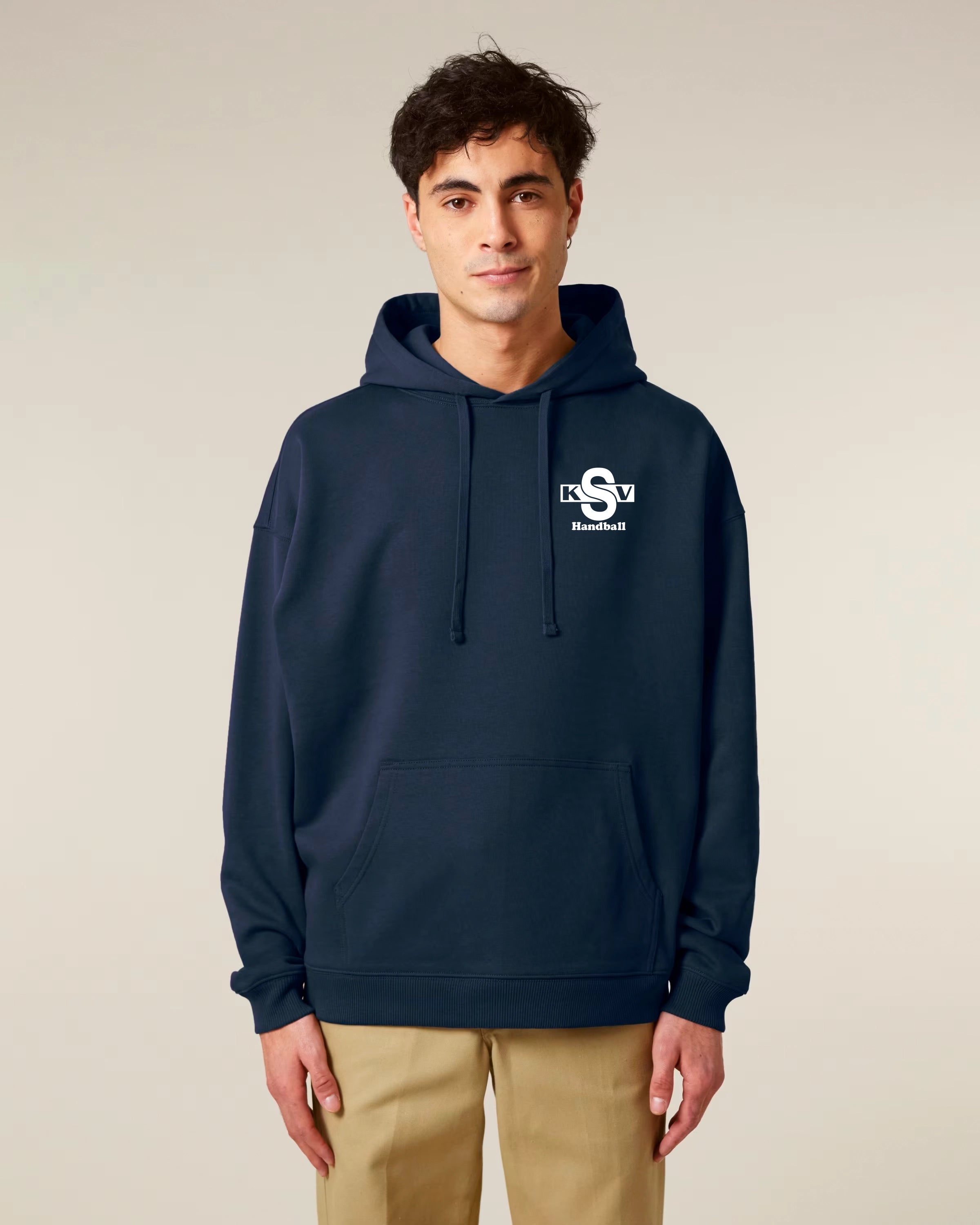 Oversize Hoodie Navy 350 GSM