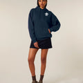 Oversize Hoodie Navy W 350 GSM